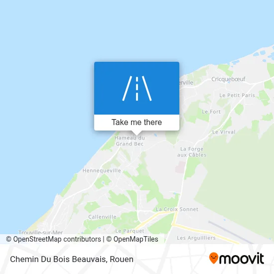 Chemin Du Bois Beauvais map