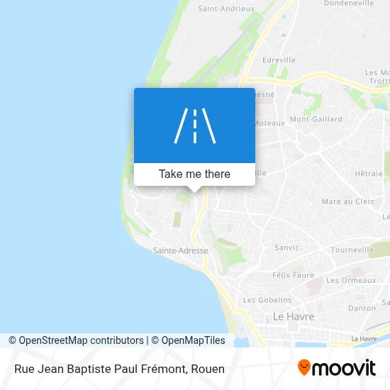Rue Jean Baptiste Paul Frémont map