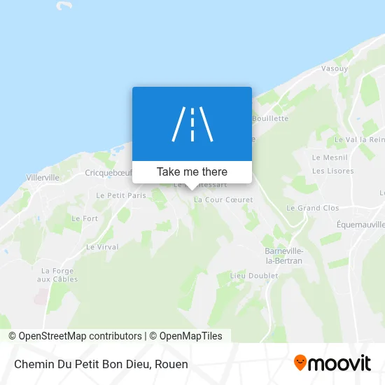 Chemin Du Petit Bon Dieu map