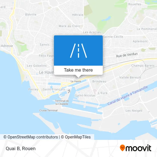 Quai B map