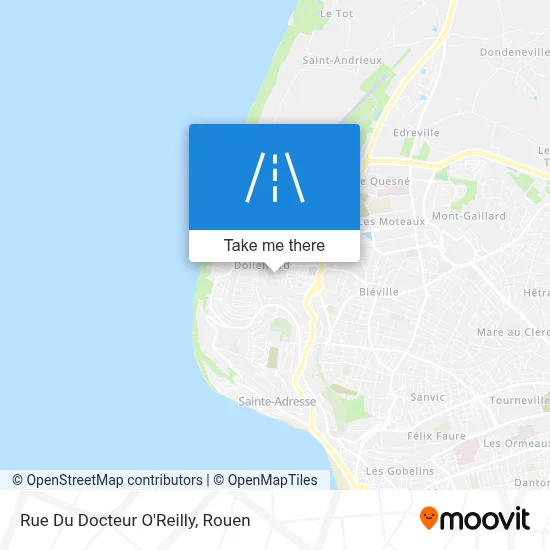 Rue Du Docteur O'Reilly map