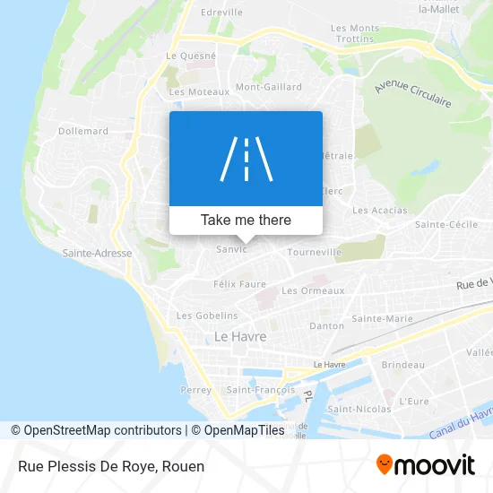 Rue Plessis De Roye map