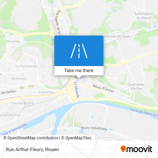 Rue Arthur Fleury map