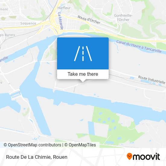 Route De La Chimie map
