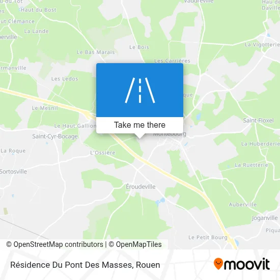 Résidence Du Pont Des Masses map