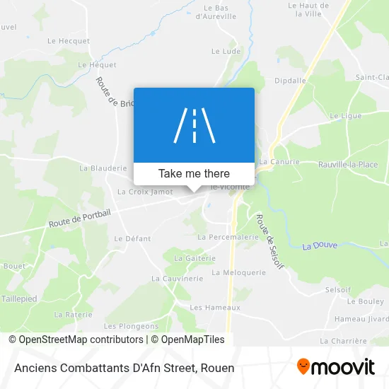 Rue Des Anciens Combattants D'Afn map