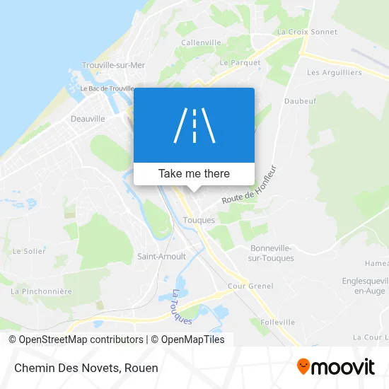 Chemin Des Novets map