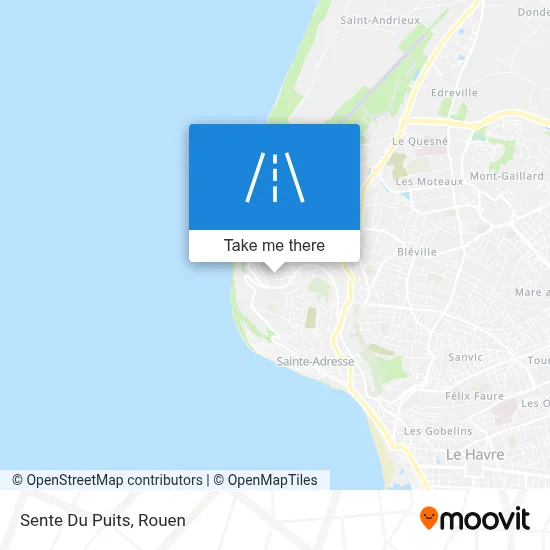 Sente Du Puits map