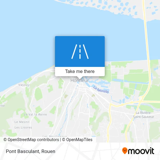 Pont Basculant map