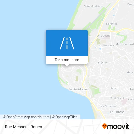 Rue Messerli map