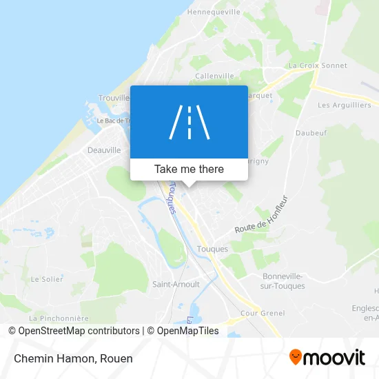 Chemin Hamon map