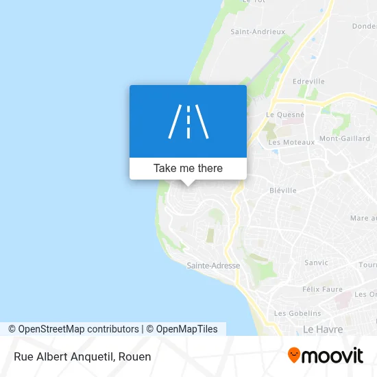 Rue Albert Anquetil map