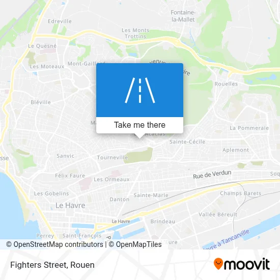 Rue Des Combattants map