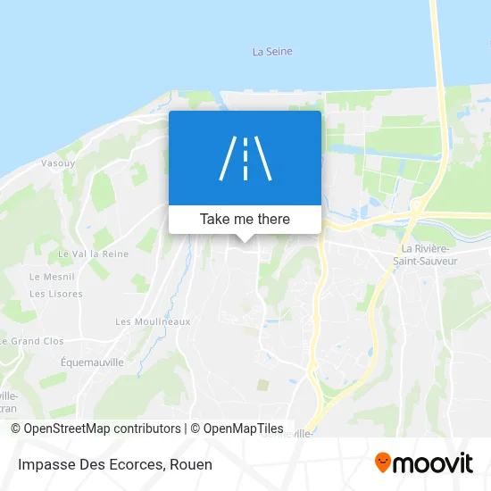 Impasse Des Ecorces map