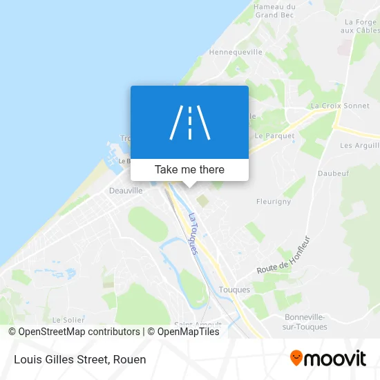 Rue Louis Gilles map