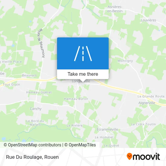 Rue Du Roulage map