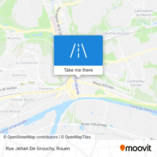 Rue Jehan De Grouchy map