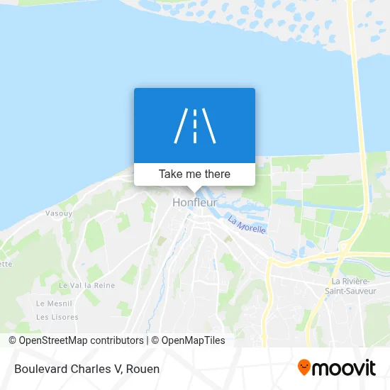 Boulevard Charles V map