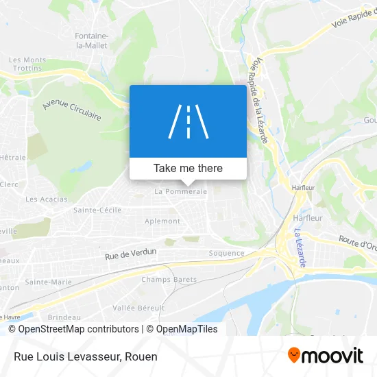 Rue Louis Levasseur map