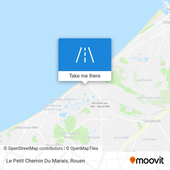 Le Petit Chemin Du Marais map