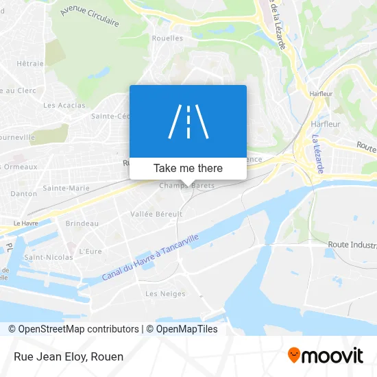 Rue Jean Eloy map