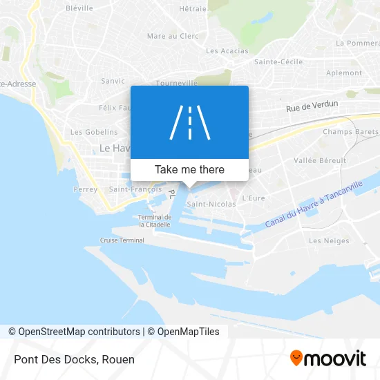 Pont Des Docks map