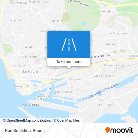 Rue Boiëldieu map