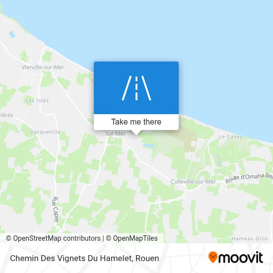 Chemin Des Vignets Du Hamelet map