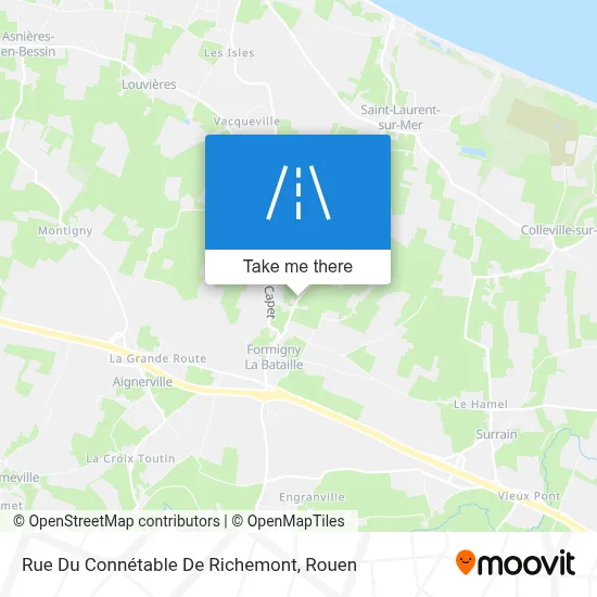 Rue Du Connétable De Richemont map