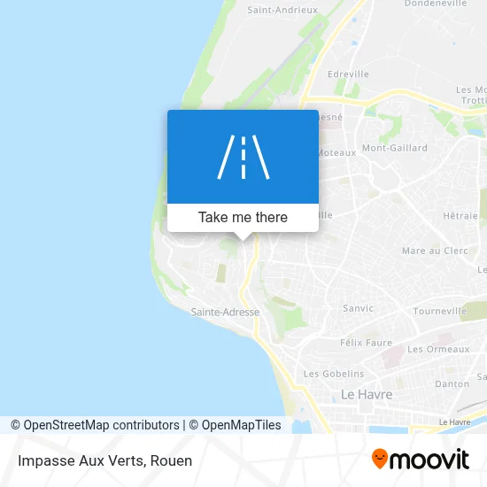 Impasse Aux Verts map
