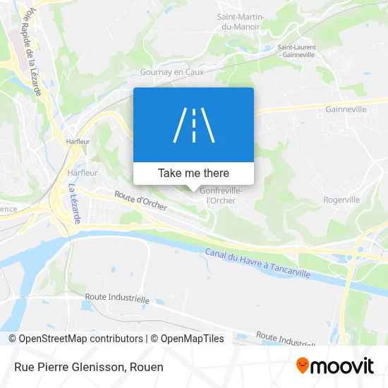 Rue Pierre Glenisson map