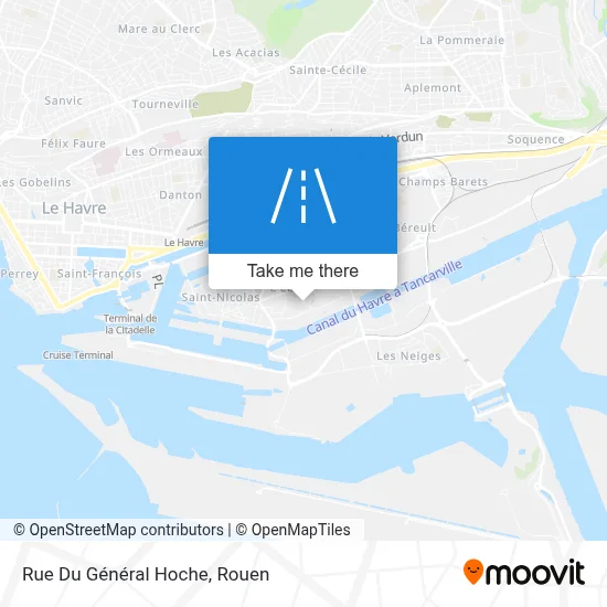 Rue Du Général Hoche map