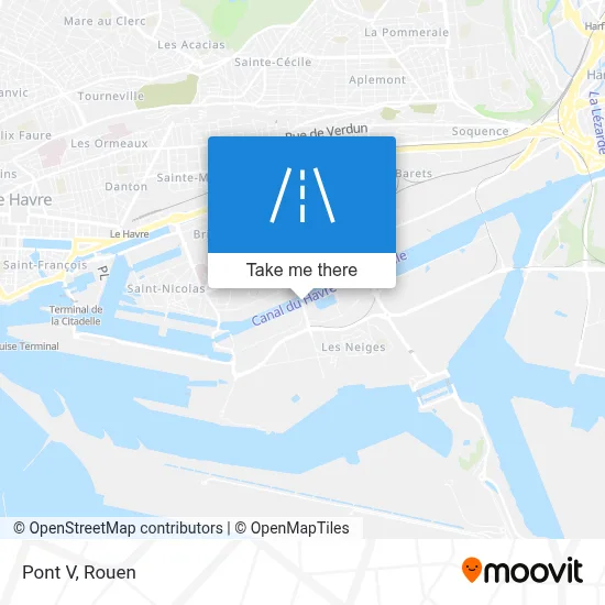 Pont V map