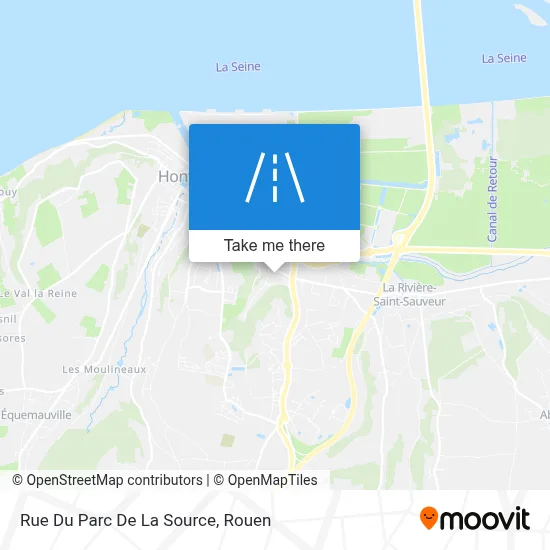 Rue Du Parc De La Source map