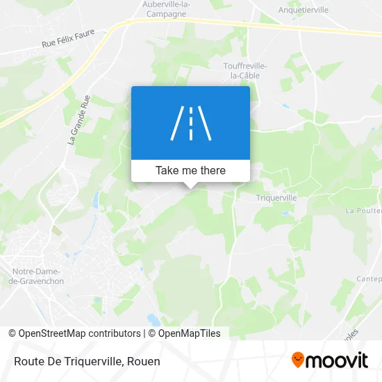 Route De Triquerville map