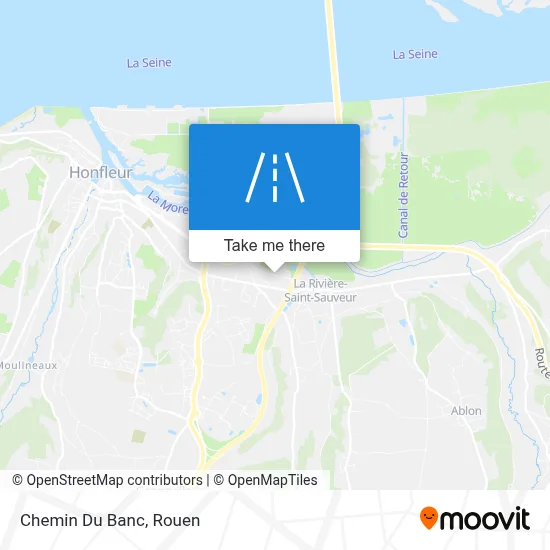 Chemin Du Banc map