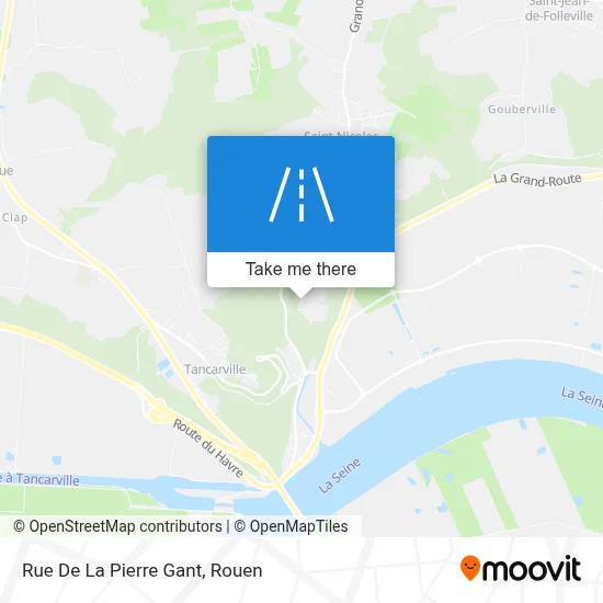 Rue De La Pierre Gant map
