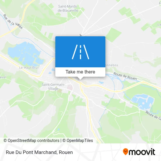 Rue Du Pont Marchand map