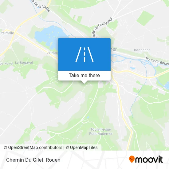 Chemin Du Gilet map