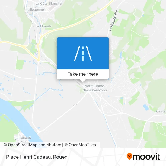 Place Henri Cadeau map