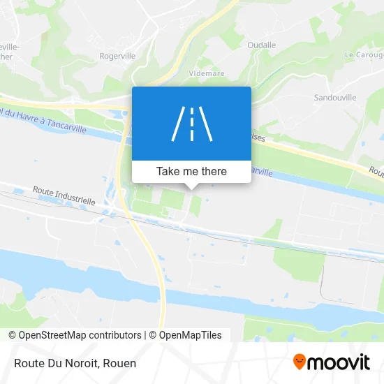 Route Du Noroit map