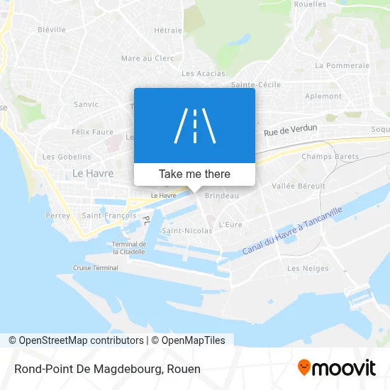 Rond-Point De Magdebourg map