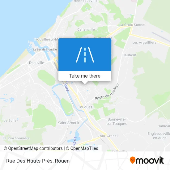 Rue Des Hauts-Prés map