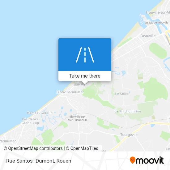 Rue Santos--Dumont map