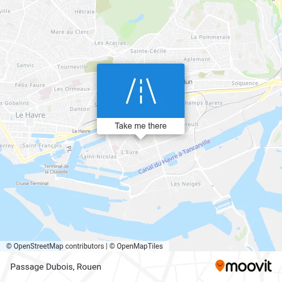 Passage Dubois map