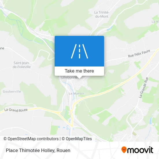 Place Thimotée Holley map