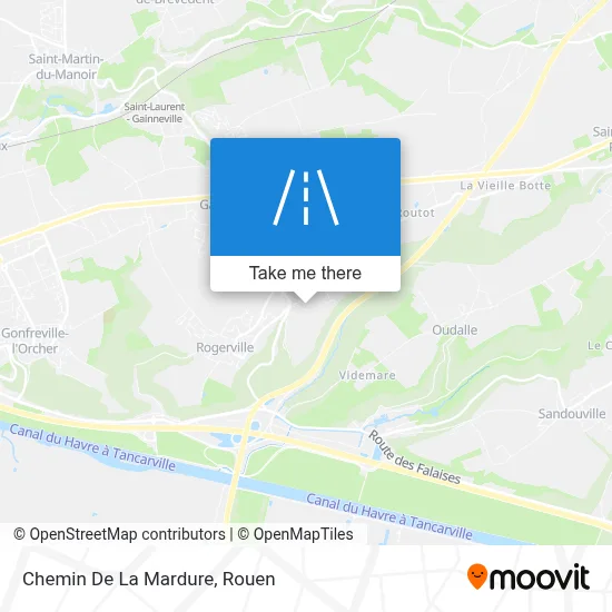 Chemin De La Mardure map