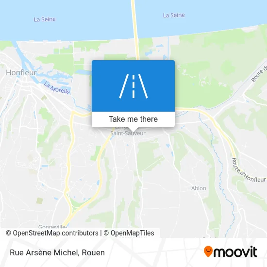 Rue Arsène Michel map