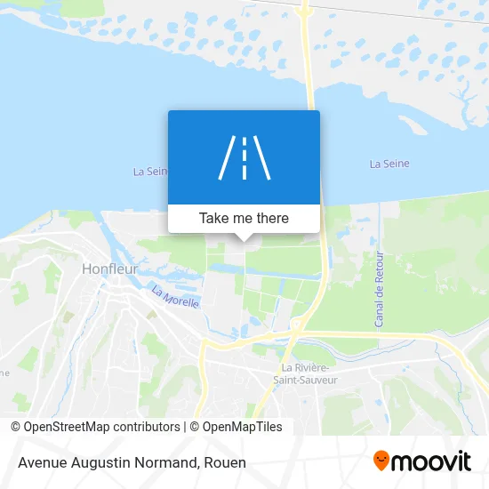 Avenue Augustin Normand map