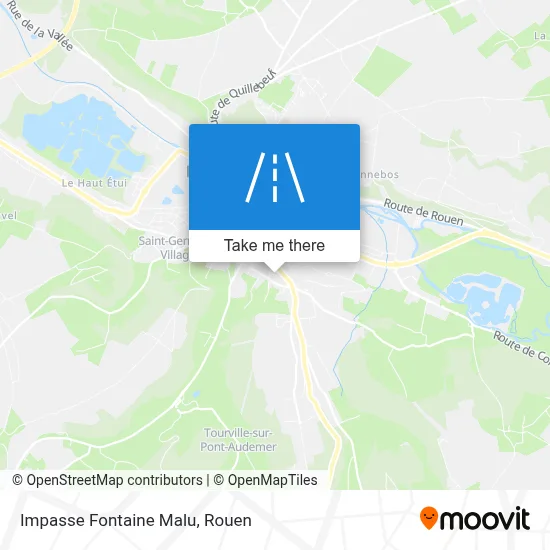 Impasse Fontaine Malu map